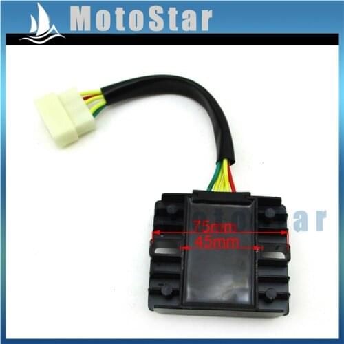 3 Phase Voltage Regulator Rectifier For Linhai 260 Touring Scooter 260cc 300cc ATV Quad Scooter Moped