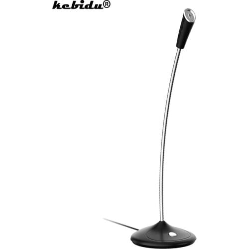 360° adjustable Computer 3.5mm USB Microphone Studio Speech Microphone Gaming Chatting USB Microphone for Desktop PC Laptop