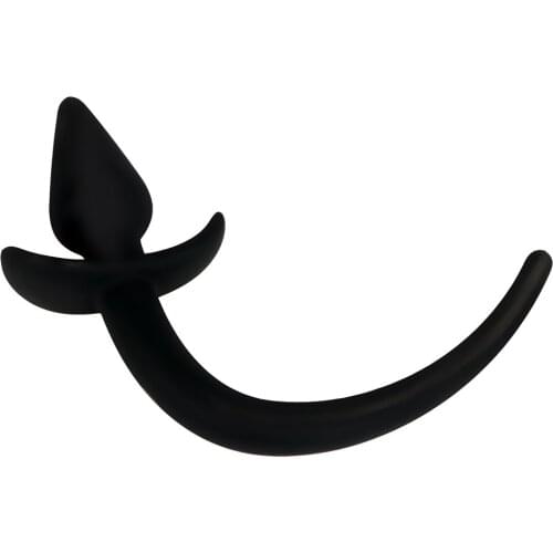 IKOKY Butt Plug Waterproof Dog Slave Tail Adult Anal Plug Silicone Anal Toys Sex Toys for Women Men