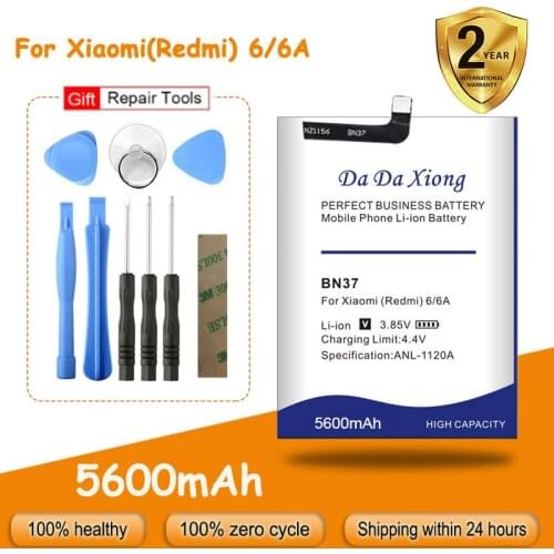Free Shipping 4550mAh BN37 Battery For Xiaomi Mi Redmi6 Redmi 6 Redmi 6A Redrice 6 Replacement batteria + free tools