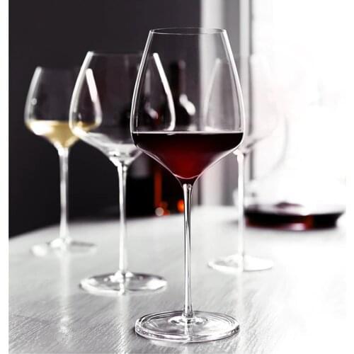 Europe high quality Crystal Burgundy red wine goblet champagne glasses Large cocktail glass Wedding Party Glass Cup drinkware
