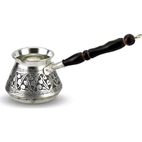 Morya Copper Turkish Coffee Pot Moka Pot Kettle Cafetera Espresso Stove Top Coffee Maker Pour Over Coffee Pots Pitcher Barista