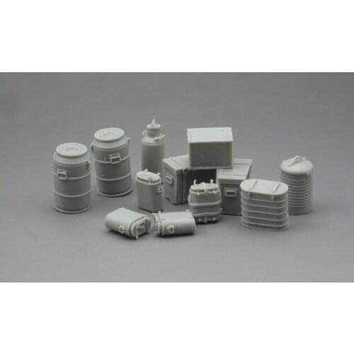 Scenario model resin container combination 1:35