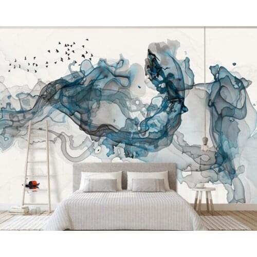 Bacal Custom 3D wallpaper Abstract ink Modern painting landscape mural TV backdrop decorative 3d mural wallpaper papel de parede