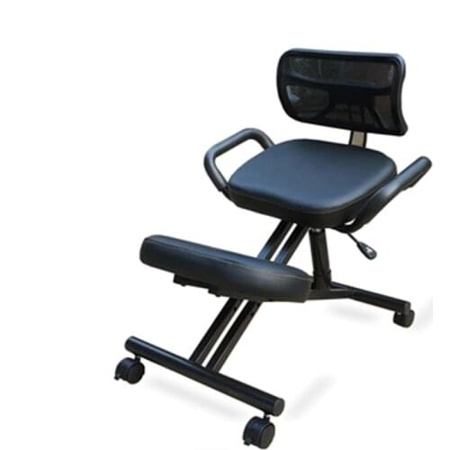 Ergonomically Designed Knee Chair with Back and Handle Office Kneeling Chair Ergonomic Posture office chair Free shipping