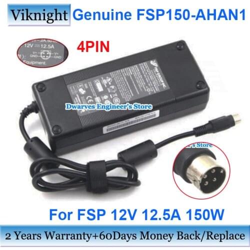 Original 12V 12.5A 150w FSP ac Power Supply Charger Adapter for QNAP TS-412 NAS TS-410 DPS-150NB-1B FSP150-AHAN1 Laptop Adapter