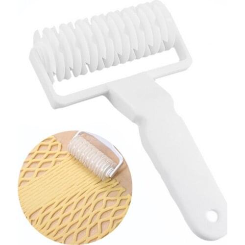 DIY Useful Pie Pizza Cookie Roller Cutter ABS Dough Roller Cutter Food Grade Material for Family