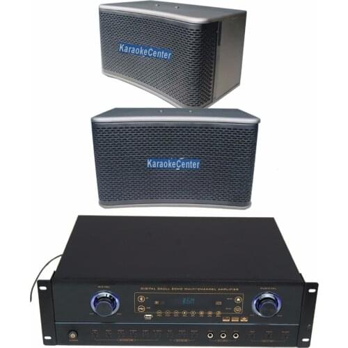 Professional Karaoke speaker + Recordable Karaoke Mixer Amplifier for Club or Providte or business. Great sound