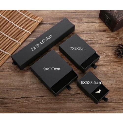 Printed factory custom luxury gift black box watch tag packaging Flip cover corrugated cardboard shipping boxes