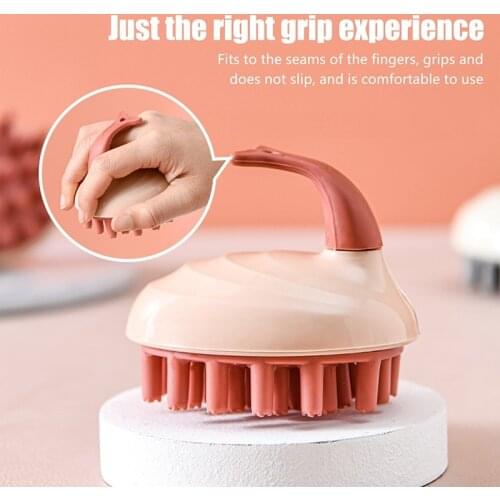 Silicone Massager Shampoo Spa Slimming Massage Brush Shampoo Head Massager Comb Washing Comb For Dogs Grooming And Care