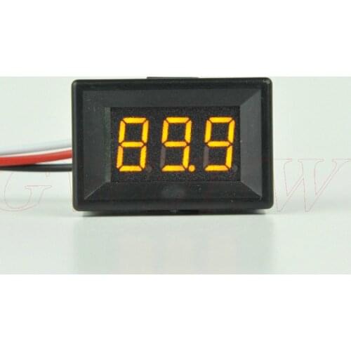 GWUNW BY336VK DC 0-99.9V (100V) 3 bit 0.36inch Voltage Tester Meter digital voltmeter Panel Meter