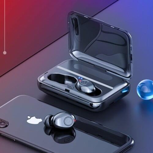 TWS Bluetooth 5.0 Earphones for Samsung S10+ Note8 S8 s9plus Note9 Phone Wireless Earphones HBQ Stereo Earbuds charging with box