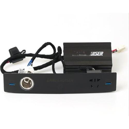 Upgrade For Toyota Land Cruiser lc200 Rear Armrest Handbox Seat USB Charger