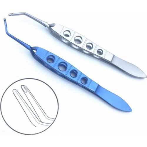 Ophthalmic Scleral Plug Forceps ophthalmic eye surgical instrument