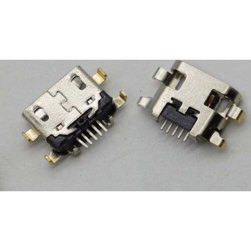 10Pcs/Lot For Samsung A10 A10s Motorola E5 Play Micro USB Charging Port Socket Connector Charge Dock Jack Plug