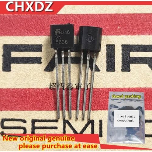 10pcs New and Orginal 2N5638 5638 TO-92 N-Channel junction Field-Effect Transistors