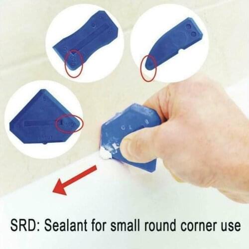 4/6pcs Window Door Silicone Glass Cement Scraper Tool Silicone Sealant Spreader Spatula Scraper Cement Removal Tool Kit New