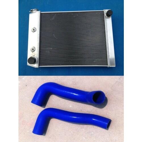 High Quality Aluminum Radiator + Hose FOR FORD Cortina 6 cylinder TC TD TE TF AT Custom 1972-1982 72 73 75 78 79 80 81 82