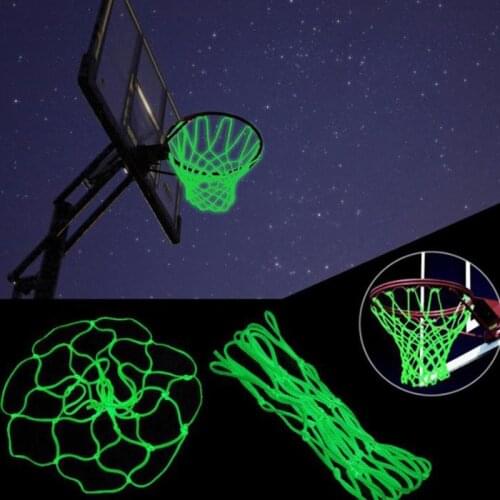 Luminous 18*19CM Basketball Net Light Up Kids Basketball Net Basketball Net Replacement Outdoor Shooting Trainning Glowing