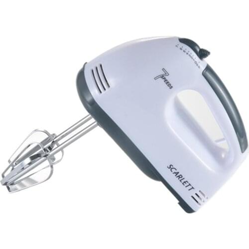 Stainless Steel Electric Egg Beater Household Hand-held Egg Electric Beater White Cream Baking Kitchen Tools Bar Supplies