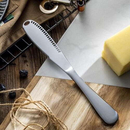 Home Multifunction Stainless Steel Butter Cutter Knife Cream Knife Western Bread Jam Knife Cheese Spreaders Utensil Knife Tools