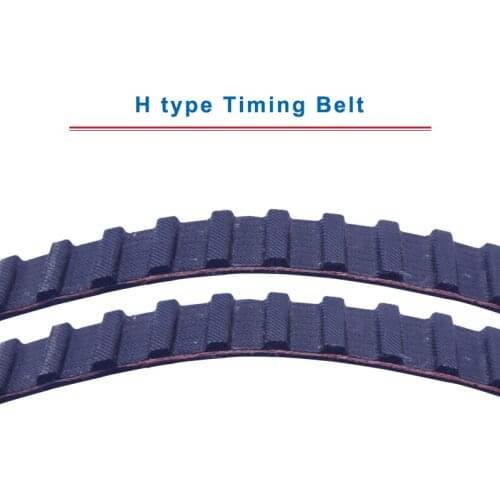 H type timing belt model-1180H/1185H/1200H/1210H/1225H/1240H/1250H trapezoid teeth belt teeth pitch 12.7 mm width 25/30 mm