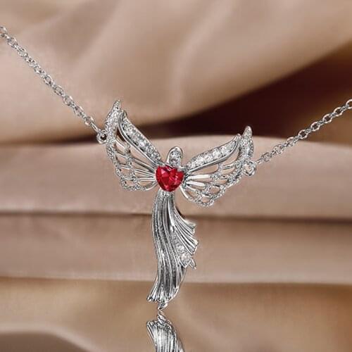 Best Selling New Personality and Creative Angel Goddess Lady Necklace Pendant, All-match Fashion Accessories