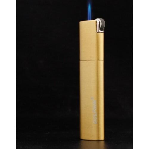 Mini Pocket Jet Flame Torch Lighter Inflatable Gas Butane Lighter Turbo Lighters Smoking Accessories Cigar Cigarettes Lighter