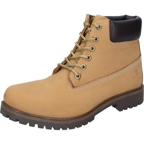 Armed sea men boots nubuck leather yellow