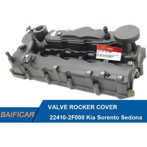 Baificar Brand New Genuine VALVE ROCKER COVER 22410-2F000 For Kia Sorento Sedona Hyundai Santa Fe