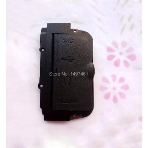 New original Side USB HDMI MIC and GPS Chamber Lid decorate with Rubber repair parts for Nikon D800 D800e SLR