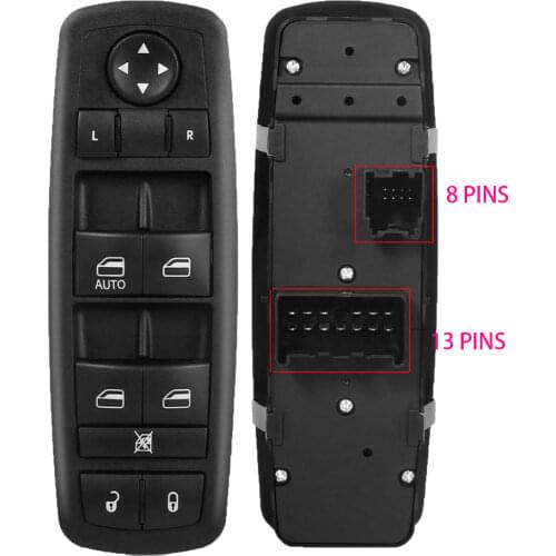New Master Power Window Switch Driver Side For Dodge Nitro Journey Liberty Nitro Jeep Liberty 4602632AF 4602632AH 4602632AG
