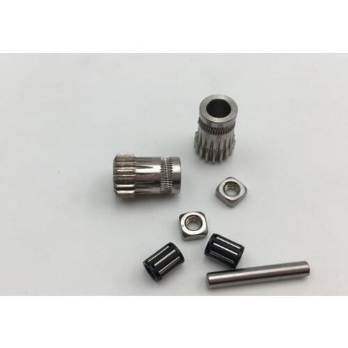 3D printing machine accessories 1.75 consumables liangtech double-wheel extrusion wheel kit 0.5 mold 17 teeth