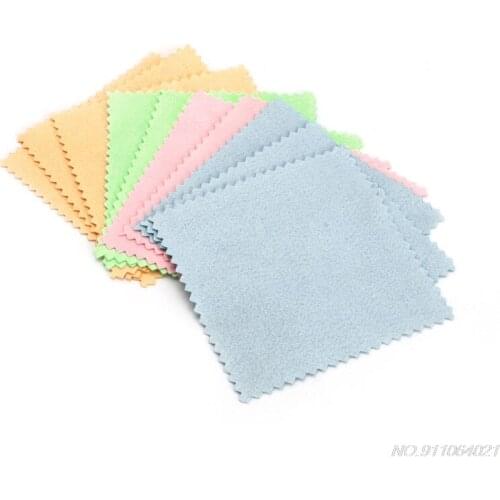 10pcs Jewelry Polishing Cloth Clean Cleaning for Platinum Gold and Silver Hot N20 20 Dropshipping