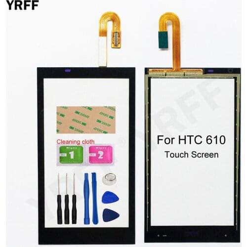 For HTC Desire 610 Touch Screen Digitizer Sensor Glass Panel Replacement Assembly Parts
