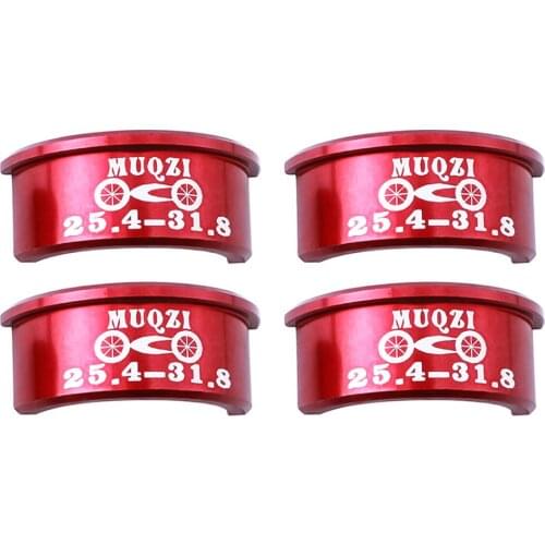 Foldable Bicycle Handlebar Conversion Sheet 25.4 to 31.8 mm Installation Aperture Adjust Transformer Road Bike Fixed Gear