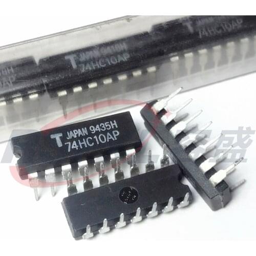 TC74HC10AP 74HC10AP 74HC10 DIP-14 new original 10pcs/lot