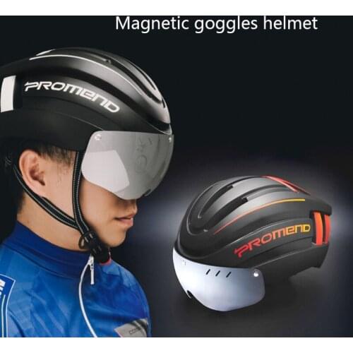 Bicycle Helmet LED Light Rechargeable Intergrally-molded Helmet Sport Safe Hat For Man