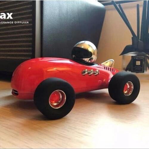 1Pc Negative Ion Retro Racing Car Air Purifier Diffuser Car Perfume Car Fragrance Diffuser Car Decoration Aromatherapy