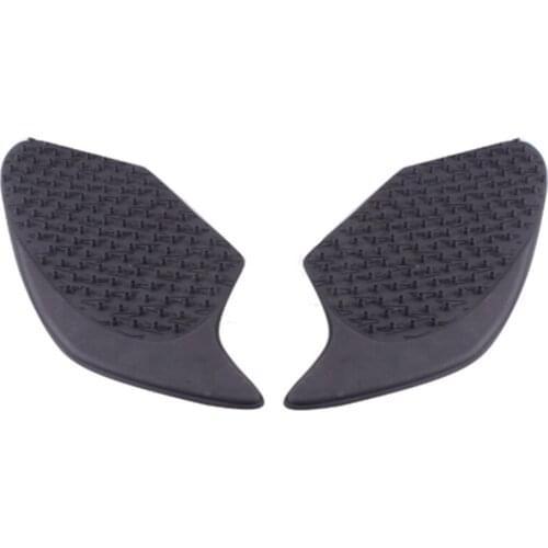 2x Motorcycle Gas Tank Pad Traction Side Fuel Grip Decal Protector For Honda 2010-2015 CBR250 BLACK
