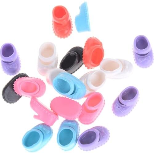5 Pairs For Kelly Doll Confused Doll Shoes Kids Gift Toy 12cm Best Gift For Girl Doll Shoes Accessories