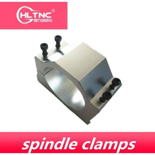 80mm spindle motor bracket seat cnc carving machine clamp holder aluminum