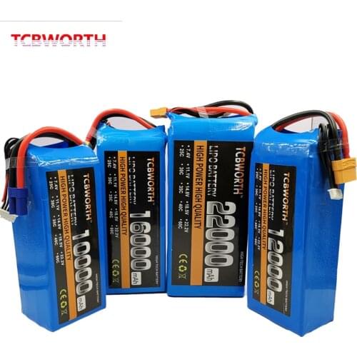 RC LiPo Battery 3S 11.1V 10000mAh 12000mAh 16000mAh 22000mAh 25C 35C For RC Airplane Quadrotor Aircraft Drone Car Battery LiPo