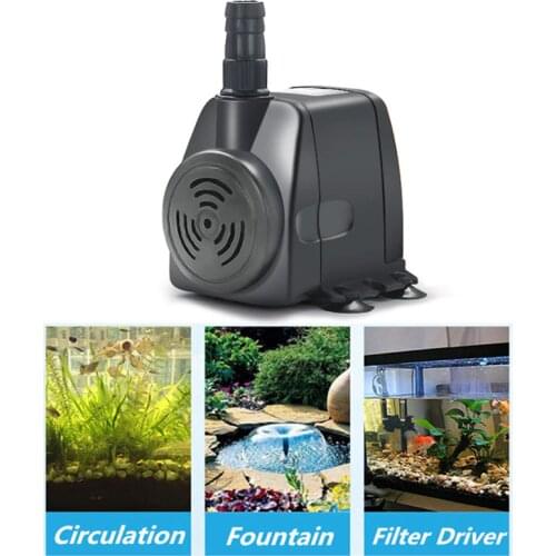 220V Sunsun Aquarium Water Pump Submersible Fountain Water Pond Pump Filter Circultaion Pump for Fish Tank Garden Waterpump