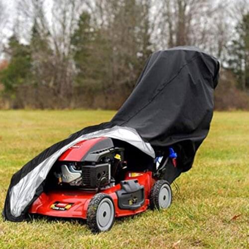 Lawnmower Cover,193*112*64 Cm,Protective Cover With Drawstring And Storage Bag,Dustproof,Weatherproof For Lawn Tractor, Weeder