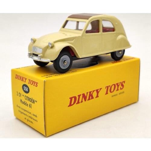 DeAgostini 1/43 Dinky Toys 558 2CV Citroen Modele 61 Diecast Models Car