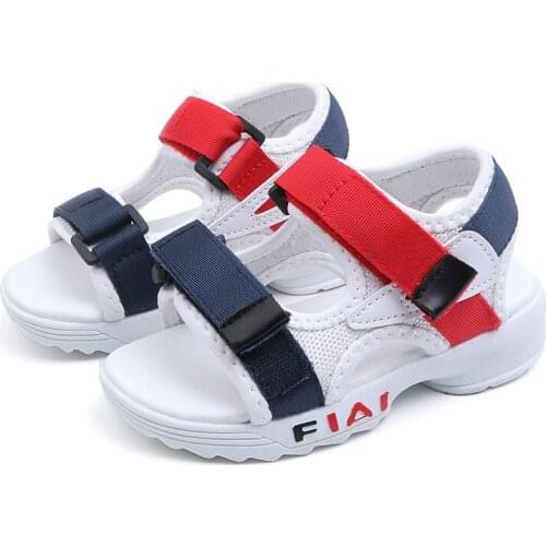Baby Comfortable Sandals Summer New Boy Girls Beach Shoes Toddler Kids Casual Sandals Children Fashion Sport Sandals Size 21-30