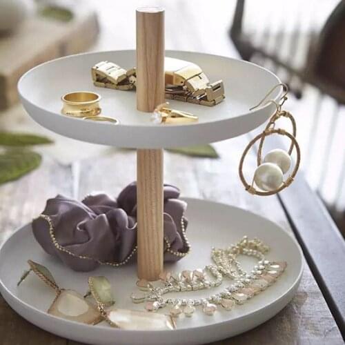 Double-Layer Jewelry Organizer Display Travel Jewelry Box Jewelry Storage Box Large Space Jewelry Holder Jewelry Storage Tray