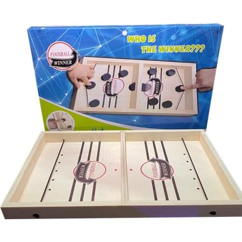 Parent-child Interactive Chessboard Foosball Game Toy Funny Toy New Game Slingpuck Montessori Toys Board For Adult