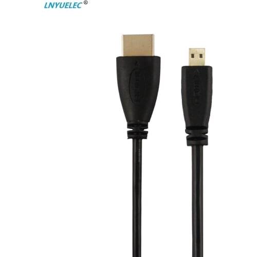 LNYUELEC MicroHDMI Cable, High-Speed HDTV HDMI-compatible to MicroHDMI Cable Supports Ethernet, 3D, 4K and Audio Return